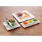 World Tableware Slate Collection 10.625" Square Ultra Bright White Plate, PK12 SL-10 - alternate 2